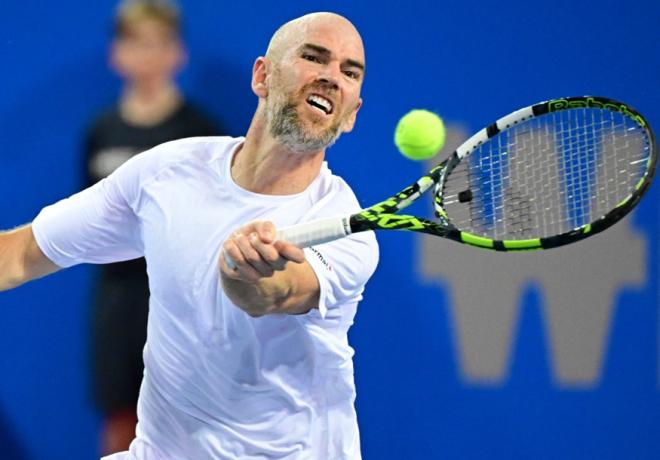 Adrian Mannarino da disputer sa première finale à Montpellier ce dimanche - © Jean-Baptiste Autissier - Open Occitanie