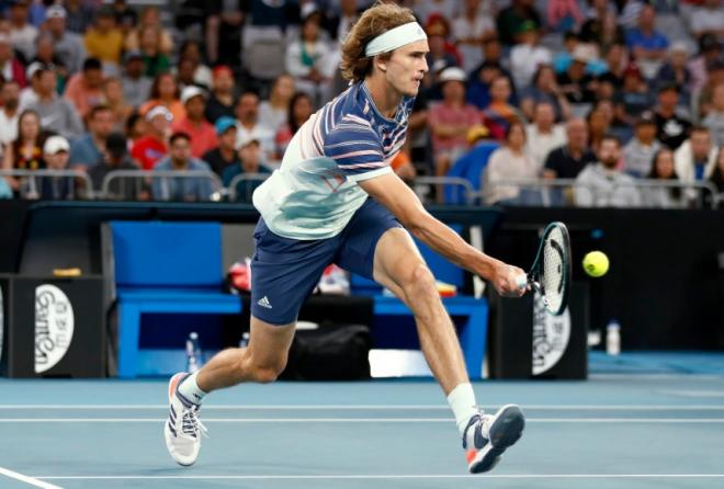 Alexander Zverev s'est qualifié ce mercredi pour la 1ère 1/2 finale en Grand Chelem de sa carrière - ©DR