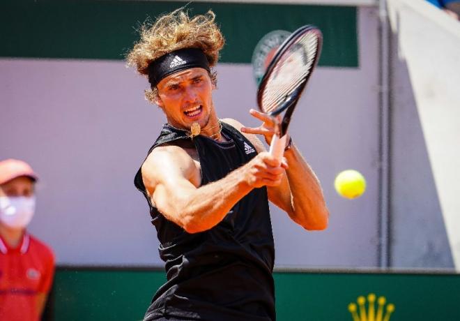 Alexander Zverev s'est qualifié pour le dernier carré du tournoi de Halle - © Icon Sport