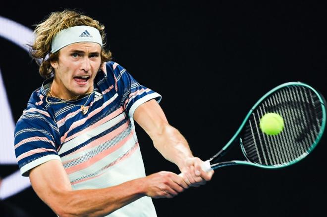 Alexander Zverev s'est montré dominateur face à R. Nadal ce samedi à Paris-Berct - © Susa- Icon Sport