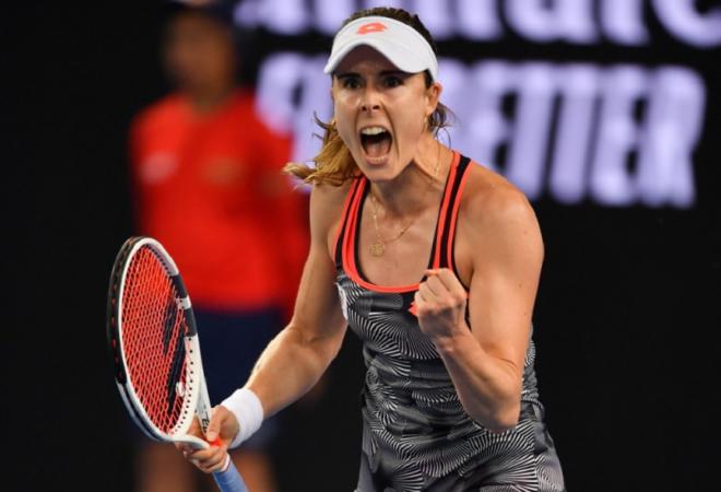Alizé Cornet n'a eu besoin que d'une heure pour dominer Jelena Ostapenko ce mercredi à Saint-Petersbourg et rallier les 1/8èmes - © DR