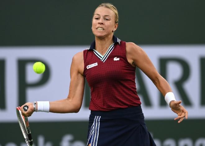 Très en forme, Anett Kontaveit l'a emporté ce dimanche à Moscou - © Susa - Icon Sport