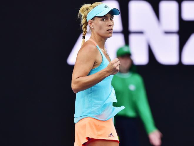 Angélique Kerber s'est qualifiée pour les 1/2 finales à Dubai après avoir battue Ana Konjuh - © DR