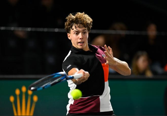 Arthur Cazaux a livré un très gros match au 3ème tour de l'Open d'Australie - © Julien Crosnier - FFT