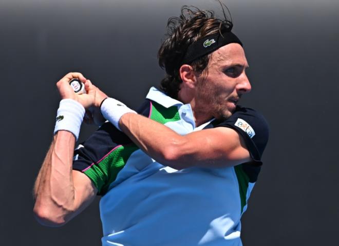 Arthur Rinderknech a commencé la saison 2026 par une défaite à Perth - © FFT- Corinne Dubreuil