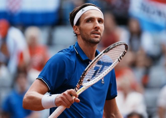 Arthur Rinderknech a passé le cap du 1er tour ce lundi au Masters 1000 de Paris - © FFT - Philippe Montigny