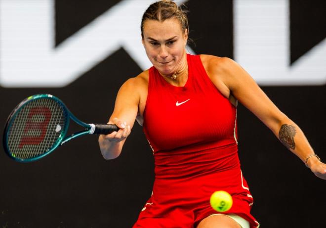 Ce jeudi, Aryna Sabalenka s'est qualifiée pour sa seconde finale consécutive à l'OA - © Xu Chen - Xinhua - Icon Sport