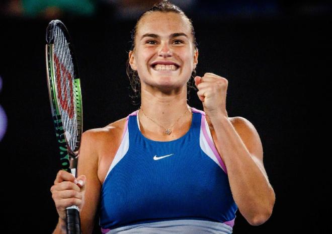 Aryna Sabalenka va disputer sa 3ème finale d'affilée ce samedi à Melbourne - © Belga - Icon Sport