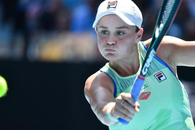 Ashleigh Barty a été obligée de sauver une balle de second set ce mardi à l'US Open - © Susa - Icon Sport