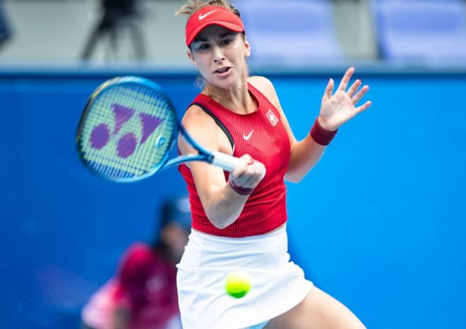 Qualification tranquille de la Championne Olympique Belinda Bencic pour le 3ème tour de l'US Open - © De Fodi Images - Icon Sport