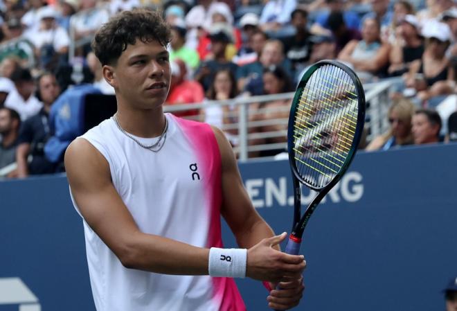 Ben Shelton s'est qualifié pour les 1/2 finales de l'US Open ce mardi soir - © Gepa - Icon Sport