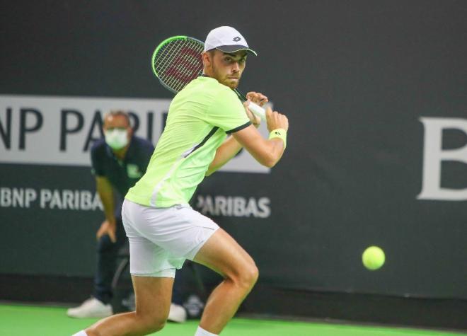 Longtemps blessé au poignet, Benjamin Bonzi signe son retour avec une victoire sur Eubanks - © Abaca - Icon Sport