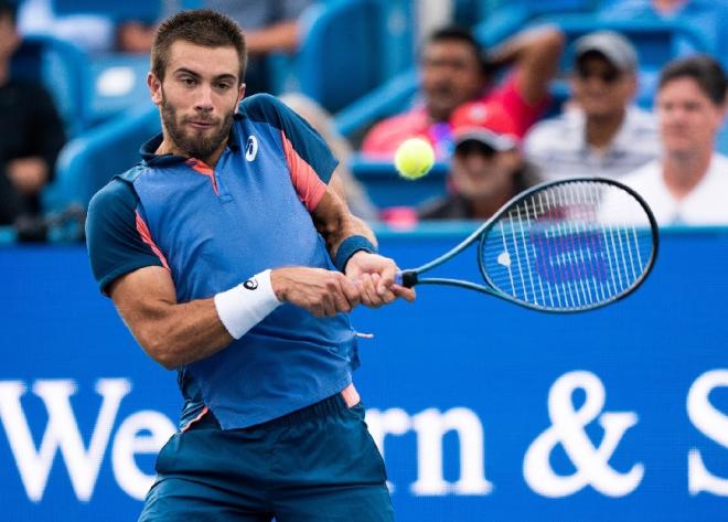 Borna Coric n'a pas confirmé lors du 2ème tour de l'US Open - © Susa- Icon Sports