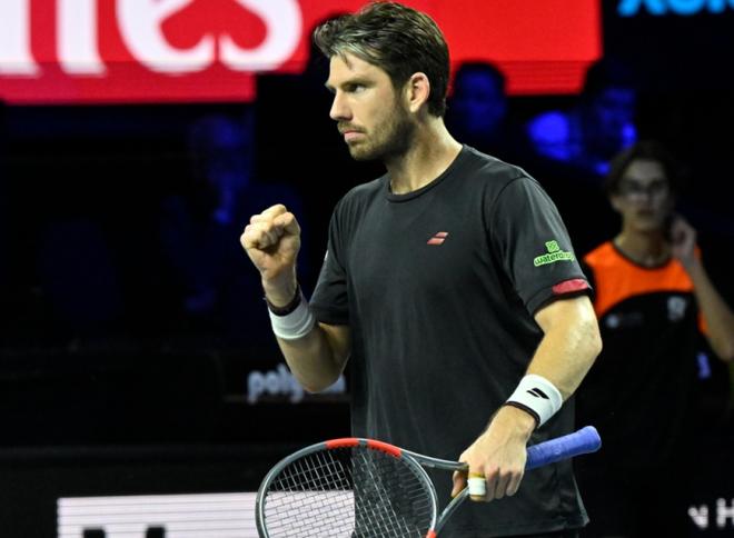 L'Anglais Cameron Norrie s'est de nouveau qualifié pour le dernier carré en Moselle, ce jeudi - © Moselle Open - Chryslène Caillaud