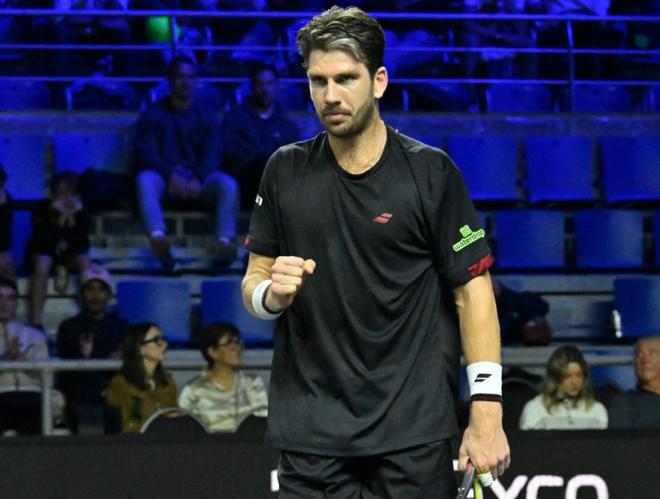 Camron Norriea eu besoin de 3 sets pour écarter Valentin Royer au Moselle Open - © Chryslène Caillaux - Moselle Open