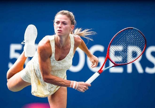 Camila Giorgi a réalisé une semaine exceptionnelle à Montréal - © Susa - Icon Sport