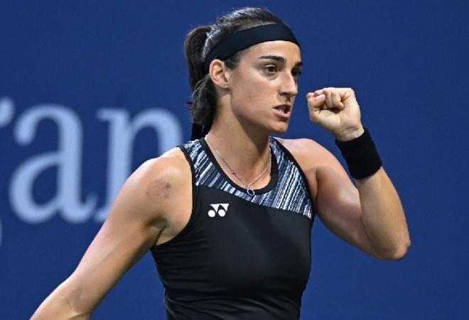 Caroline Garcia s'est qualifiée pour les 1/2 finales à Lyon - © Corinne Dubreuil - FFT