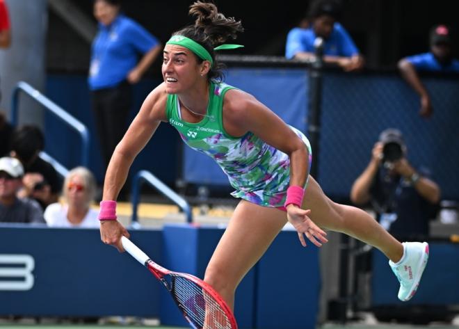 Caroline Garcia a très bien négocié son 1er tour à l'OA ce lundi - © Corinne Dubreuil - FFT