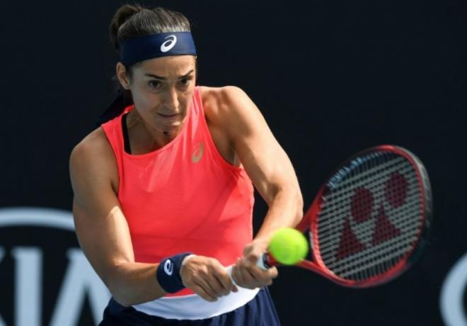 Caroline Garcia a mis du temps à rentrer dans sa partie mais est finalement venue à bout de l'Américaine Madison Brengle - © DR