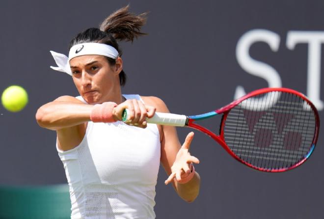 Caroline Garcia s'est qualifiée en deux sets pour le second tour de Wimbledon - © Picture Alliance - Icon Sports