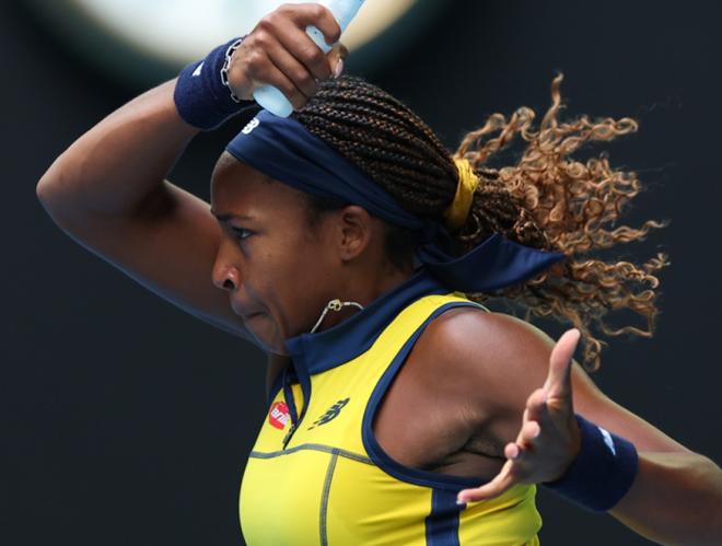 Coco Gauff s'est qualifiée pour les 1/8èmes de finale à Toronto - © Rolex - Antoine Couvercelle