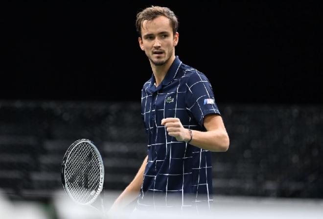 Daniil Medvedev a remporté son 1er titre sur gazon à Majorque - © Tecnifibre