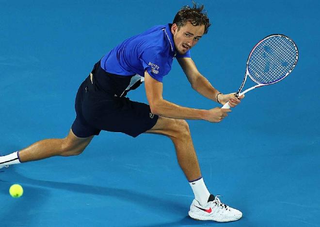Daniil Medvedev s'est rassuré ce jeudi lors du 2ème tour de l'Open d'Australie - ©DR