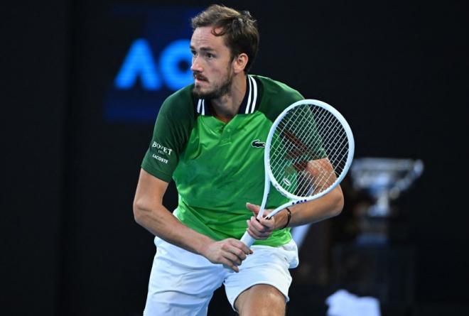 Sans briller, Daniil Medvedev s'est qualifié pour les 1/4 à Dubaï ce mercredi - © Abaca - Icon Sport