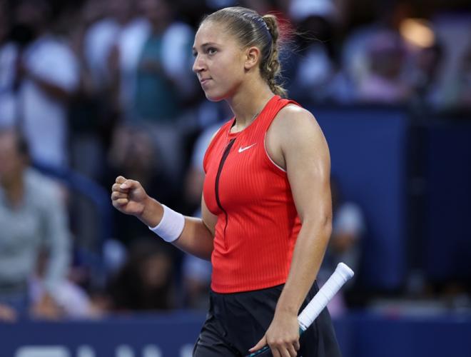 Diane Parry s'est qualifiée pour la première fois en 1/8èmes de finale à Cincinnati - © FFT - Antoine Couvercelle