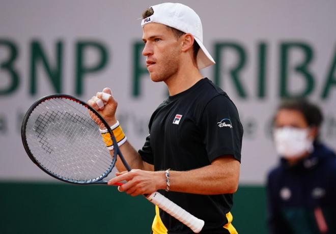 Diego Schwartzman va disputer sa première 1/2 finale de GC ce vendredi - © FFT