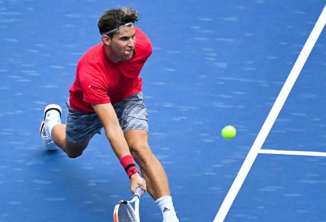 Dominic Thiem s'est montré sérieux pour son entrée en lice ce lundi à Melbourne - © Susa - Icon Sport