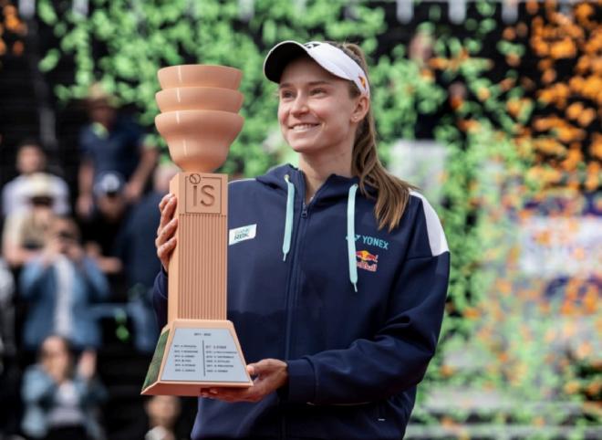 Elena Rybakina a ouvert son compteur titres ce samedi à Strasbourg - © Sophie Bitler - IS Strasbourg