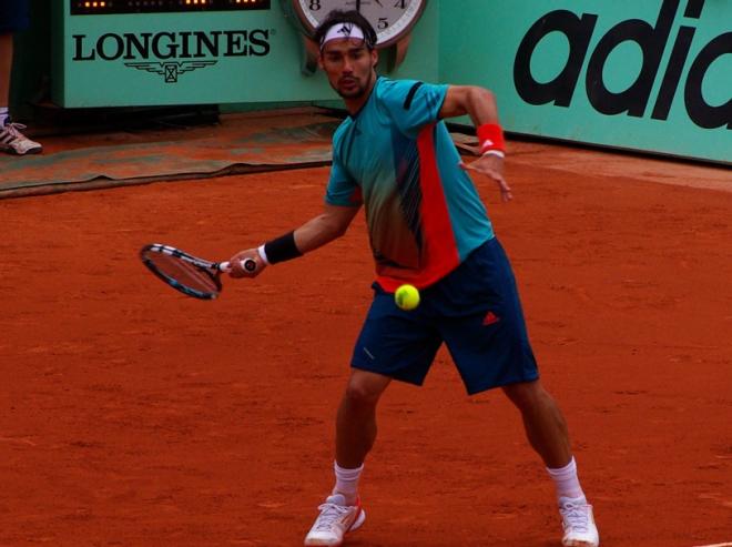 Fabio Fognini évolue sur le circuit ATP avec un staff étoffé - © Tennisleader.fr