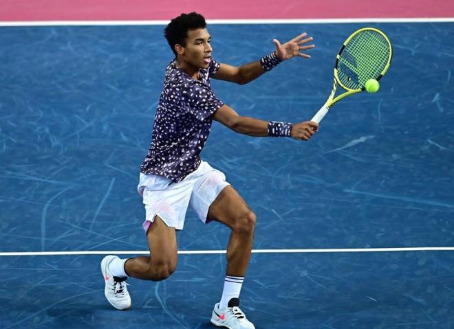 Félix-Auger Aliassime a disposé ce mardi de Jan-Lennard Struff en trois sets pour se hisser en 1/8èmes du tournoi de Rotterdam - © DR