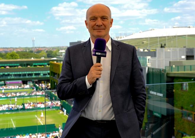 Frédéric Viard, Rédacteur en Chef de la rubrique Tennis de beIN SPORTS, a prévu un très gros dispositif sur beIN SPORTS pour la couverture de l'édition 2025 de Wimbledon - © Panoramic