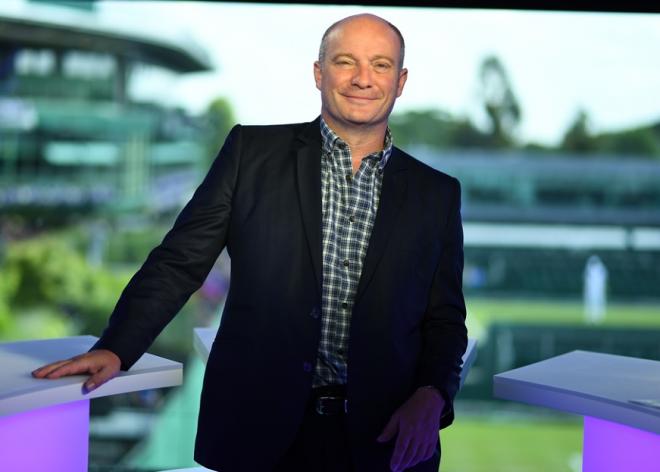 Frédéric Viard, le rédacteur en chef de la rubrique Tennis de beIN SPORTS, a prévu un très gros dispositif sur les antennes du groupe pour la couverture de la quinzaine du tournoi de Wimbledon - © beIN Sports - Panoramic