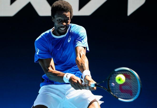 Gaël Monfils s'est montré très attentiste et décevant lors du 1er tour de l'Open d'Australie - © Schreyer - Icon Sport