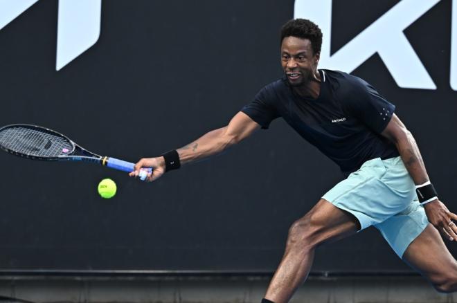 Gaël Monfils a été éliminé sans gloire ce mardi au 1er tour de l'Open d'Australie par le 186ème mondial - © FFT - Corinne Dubreuil