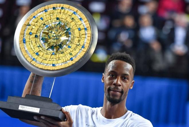 Gaël Monfils a remporté ce dimanche l'Open Sud de France en dominant logiquement Vasek Pospisil en finale - © DR