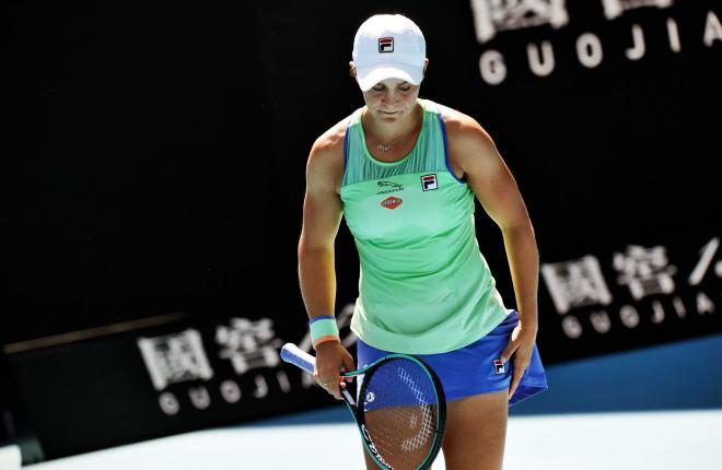 Ashleigh Barty s'est faite surprendre ce mercredi en 1/4 de finale de l'Open d'Australie - © Iconsport 