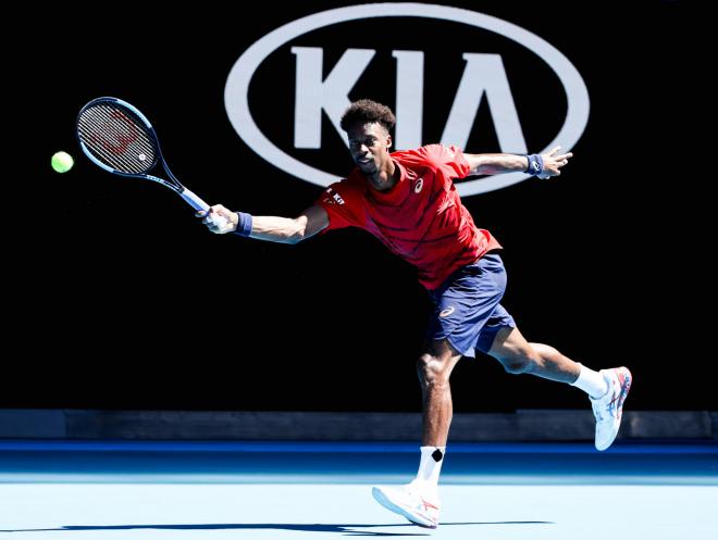 Gaël Monfils n'a pas existé en 1/8èmes de finale de l'Open d'Australie - ©DR