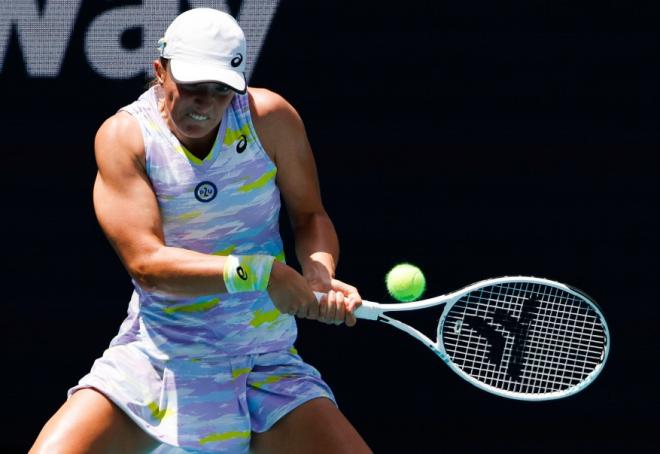 Iga Swiatek a fait un match presque parfait ce samedi à Indian Wells - © Susa- Icon Sports