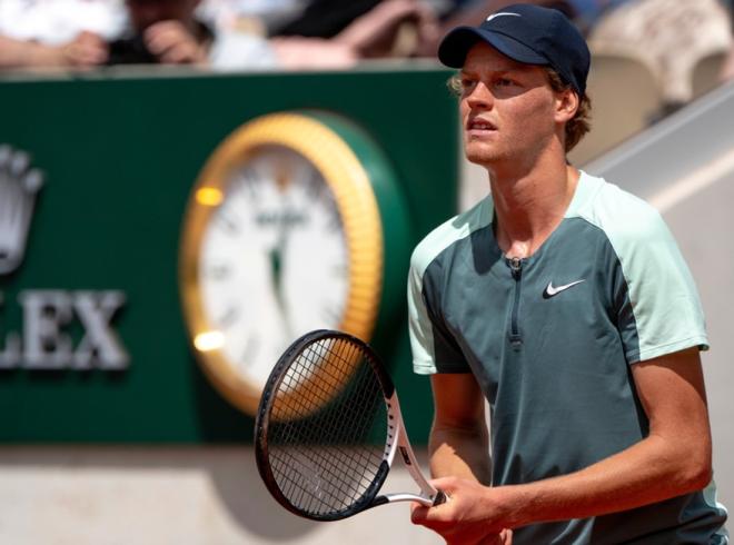 Jannick Sinner s'est qualifié pour les 1/4 de finale du Masters 1000 de Monte-Carlo - © Rolex - Jon Buckle