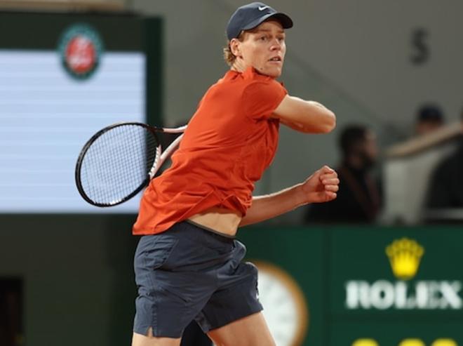 Jannik Sinner n'a laissé aucune chance à A. Zverev ce samedi - © Rolex - Antoine Couvercelle
