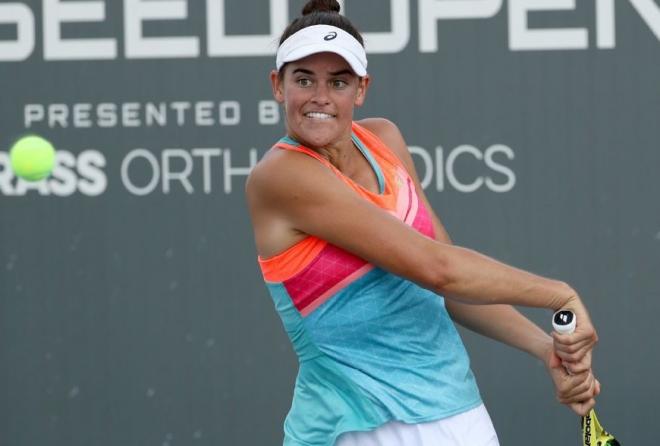 Jennifer Brady n'a toujours pas perdu un set dans cet US Open 2020 - © DR