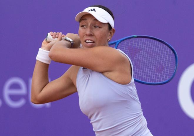 Jessica Pegula a passé moins d'une heure sur le court ce mercredi - © IS - Michel Grasso