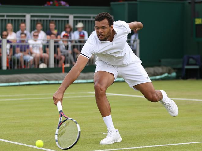 Jo-Wilfried Tsonga a remporté son 1er tour à Wimbledon contre Cameron Norrie - © DR