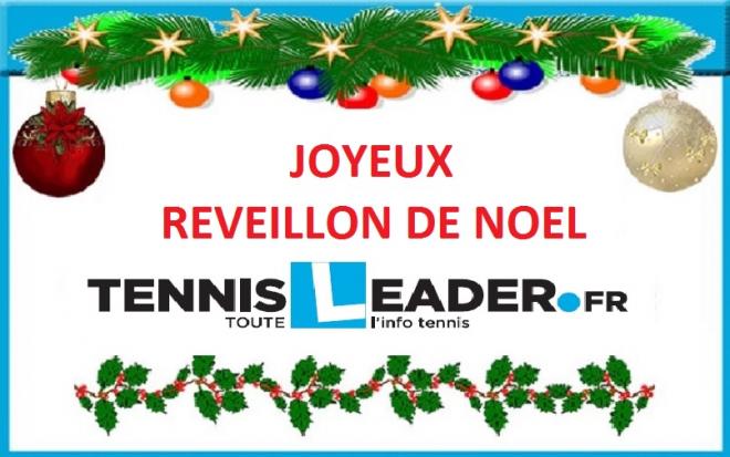 Toute l'équipe de Tennisleader vous souhaite un joyeux réveillon de Noël - © DR