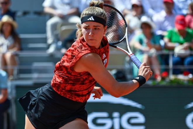 Karolina Muchova a remporté le titre à Doha ce samedi - © Anthony Dibon - Icon Sport