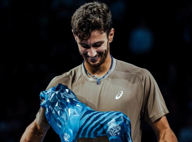 Lorenzo Musetti a remporté l'ATP 250 de LYON ce dimanche face à Fritz - © Grand Prix Auvergne-Rhône-Alpes